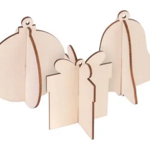 3D Festive Hangers Pack of 12