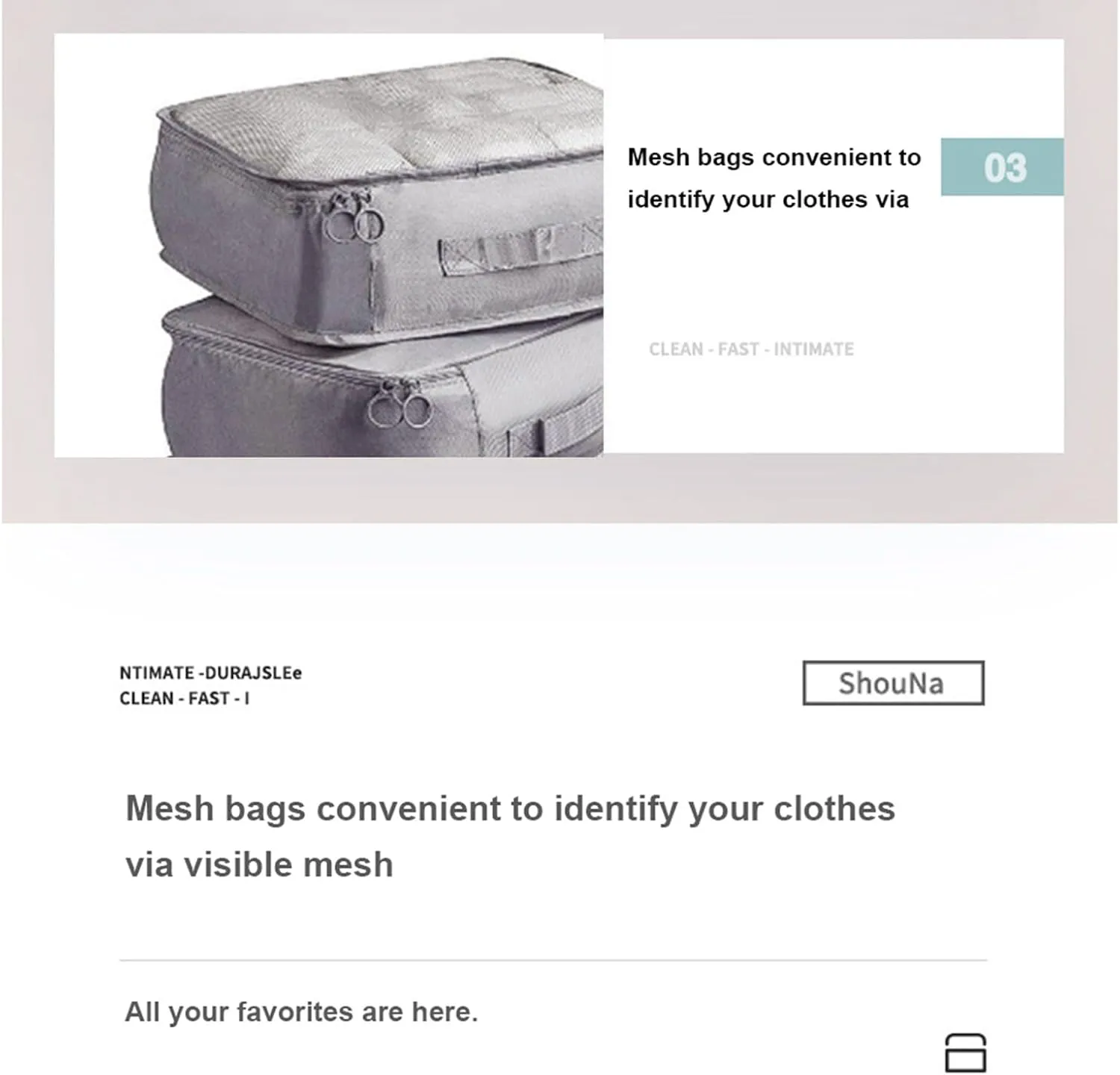 8 Set Packing Cubes with Portable Shoe Bag, Travel Underwear Storage Bag, and Makeup Bag for Suitcases Organizer Bags Set, Carry On Suitcase Luggage Organizers (Grey)
