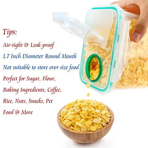 A SET OF STORAGE CONTAINERS THAT KEEP FOOD FRESH