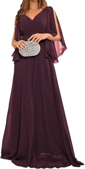 ANYSWBKN Spaghetti Straps Bridesmaid Dresses for Wedding Cold Shoulder Formal Evening Party Prom Maxi Gown with Slit