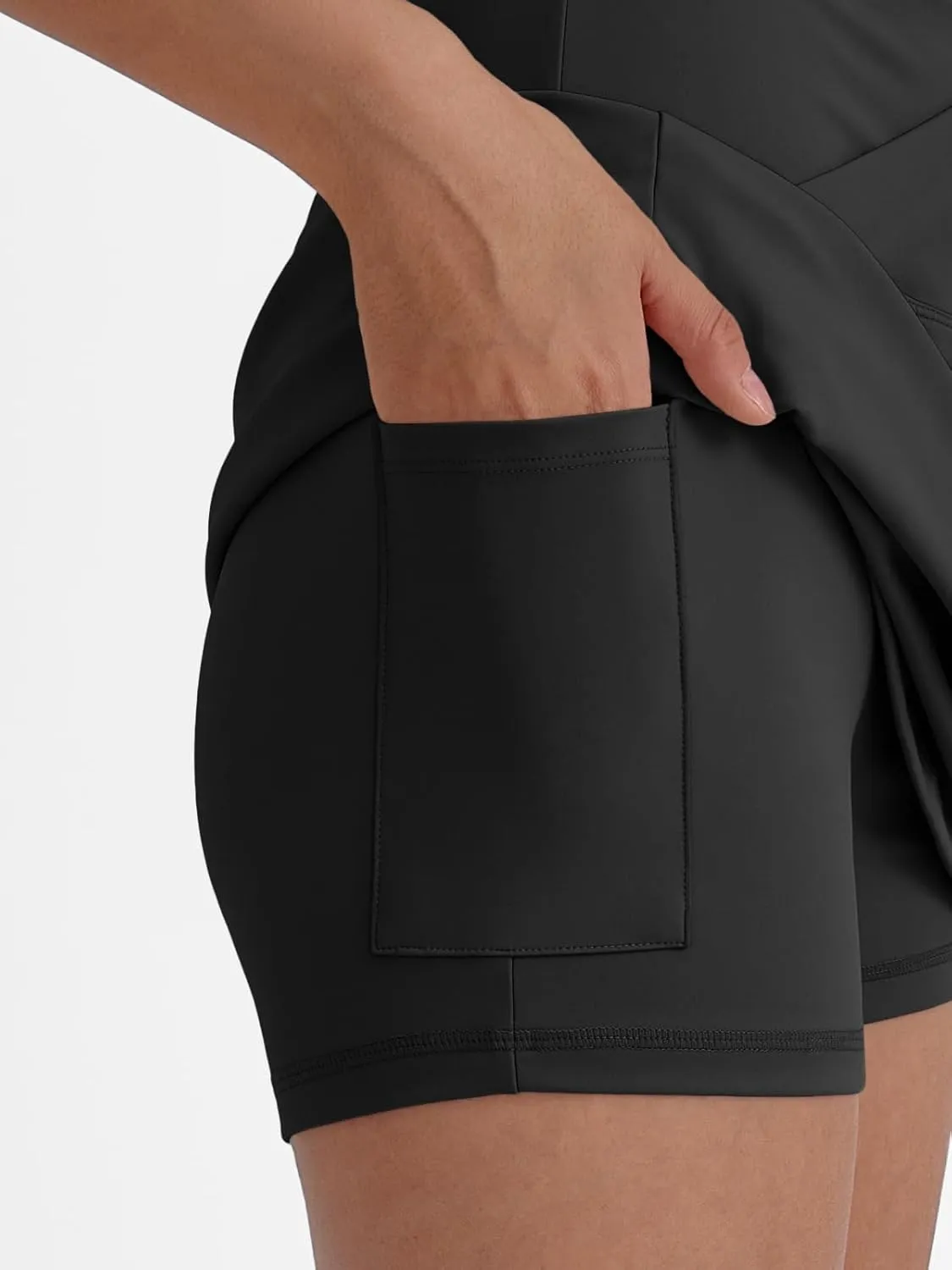 AUTOMET Womens Tennis Skirts with Shorts Underneath Mini Athletic Golf Skorts 2025 Workout Summer Outfits with Pockets