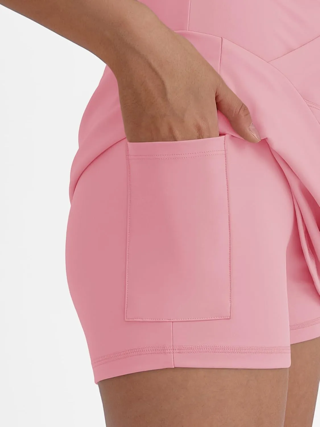AUTOMET Womens Tennis Skirts with Shorts Underneath Mini Athletic Golf Skorts 2025 Workout Summer Outfits with Pockets