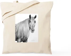 CafePress Rocky Mountain Horse 1 Tote Bag Natural Canvas Tote Bag, Reusable Shopping Bag