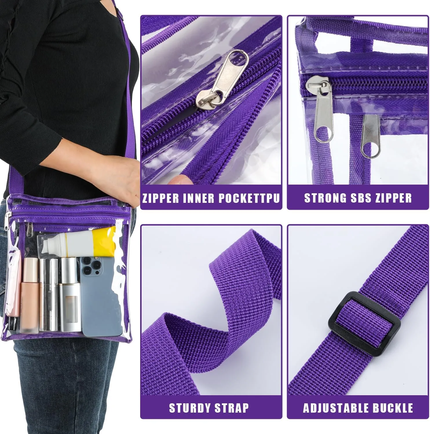Clear Bag For Stadium Events Clear Bags for Women