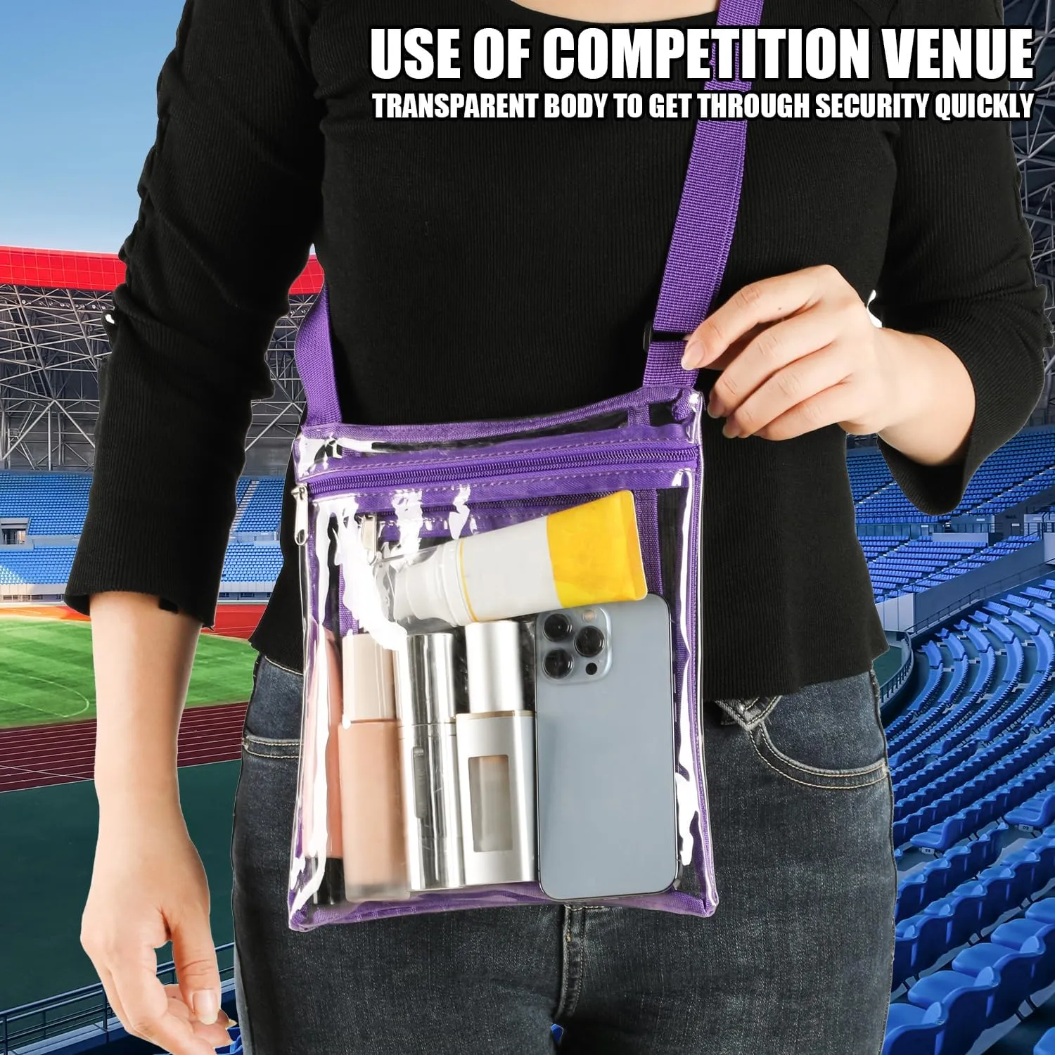 Clear Bag For Stadium Events Clear Bags for Women