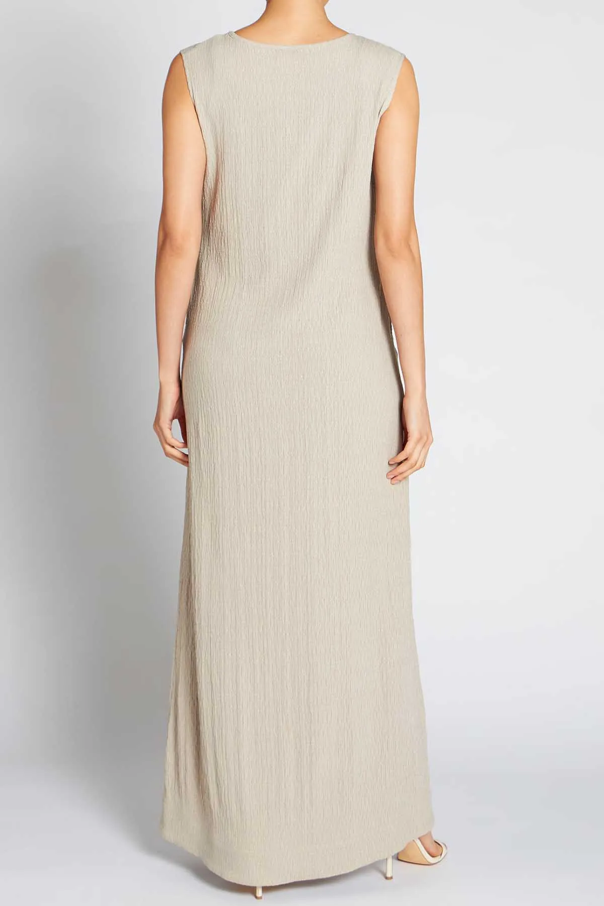 Cream Slip Dress