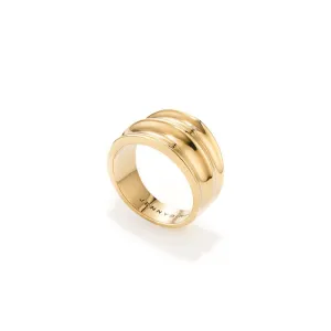 Double Dune Ring (Gold)