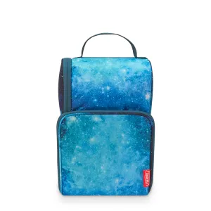 DUAL COMPARTMENT LUNCH BOX GALAXY TEAL
