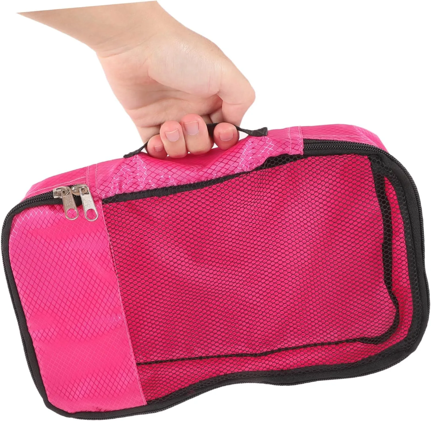 Gatuida Luggage Storage Bag Case Luggage Organizer Bags Space Shoe Travelling Small Bag for Travel Medium Travel Organizers Packing Cubes Moving Organizing Beige Organisers Trunk Fabric
