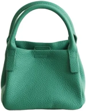 Genuine Leather Shoulder Crossbody Bag Handbag for Women Hobo Personalized Basket Bucket Bag Versatile Large Capacity Chic