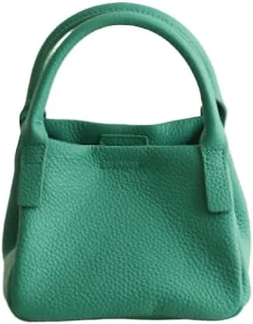Genuine Leather Shoulder Crossbody Bag Handbag for Women Hobo Personalized Basket Bucket Bag Versatile Large Capacity Chic
