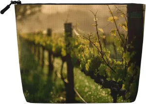 Grape Print Cosmetic Bags for Women Large Capacity Purse Travel Toiletry Zipper Storage Pouch