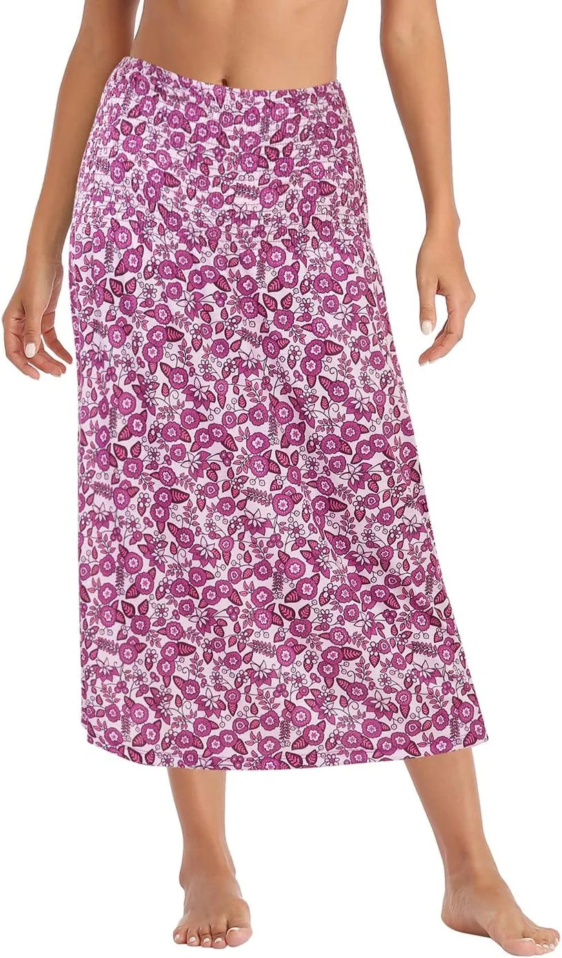 HDE Mini Smocked Dress for Women Strapless Summer Dresses Beach Cover Up