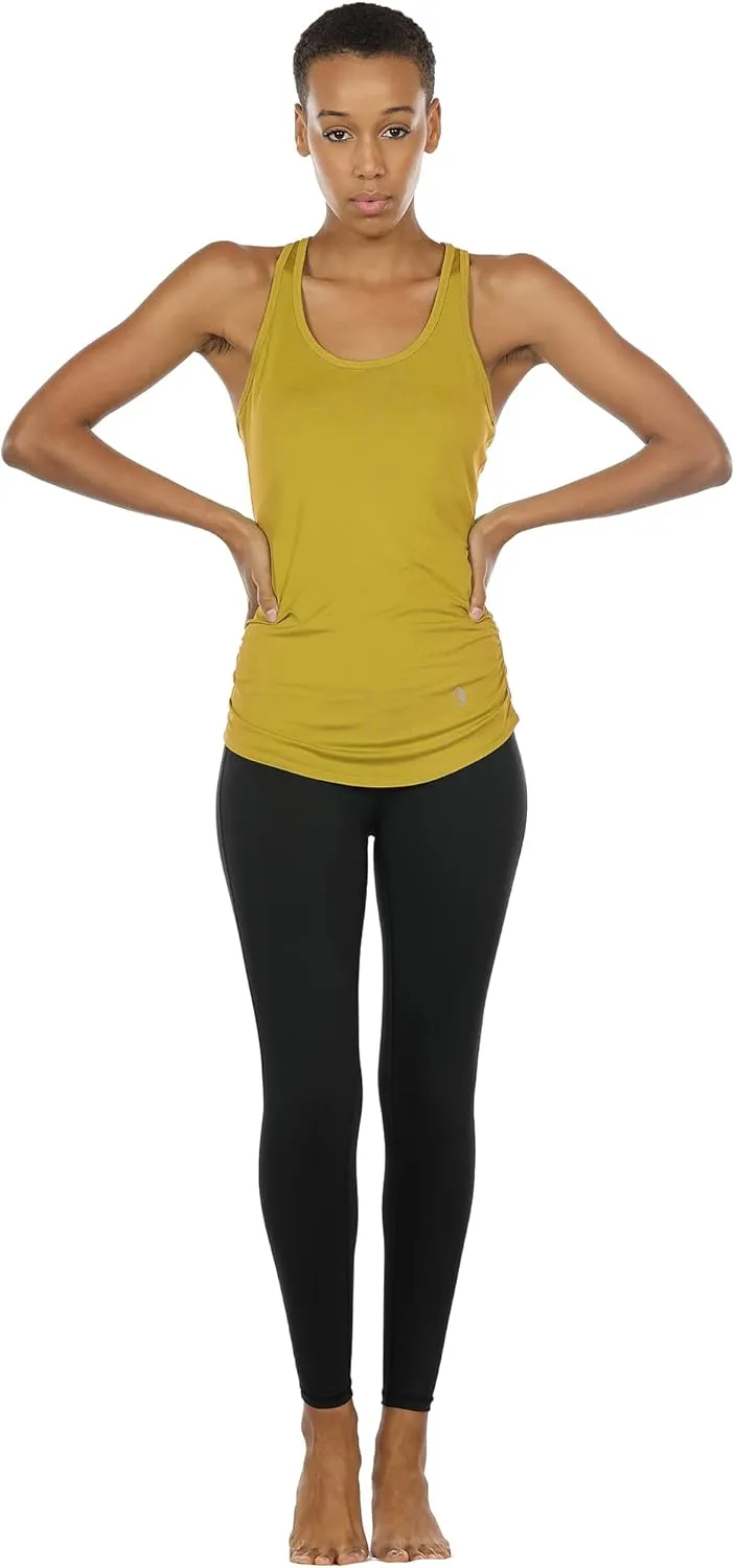 icyzone Workout Yoga Fitness Sports Racerback Tank Tops for Women