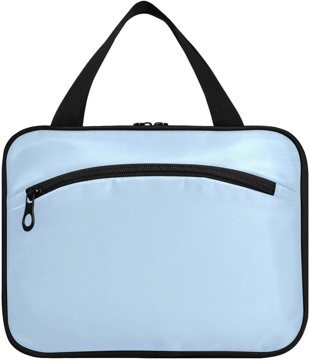 Joko Ivery Cool Blues Travel Toiletry Bag with Hanging Hook Large Makeup Cosmetic Case for Women Men Travel Organizer with 4 Compartments for Cosmetics Toiletries Travel Accessories