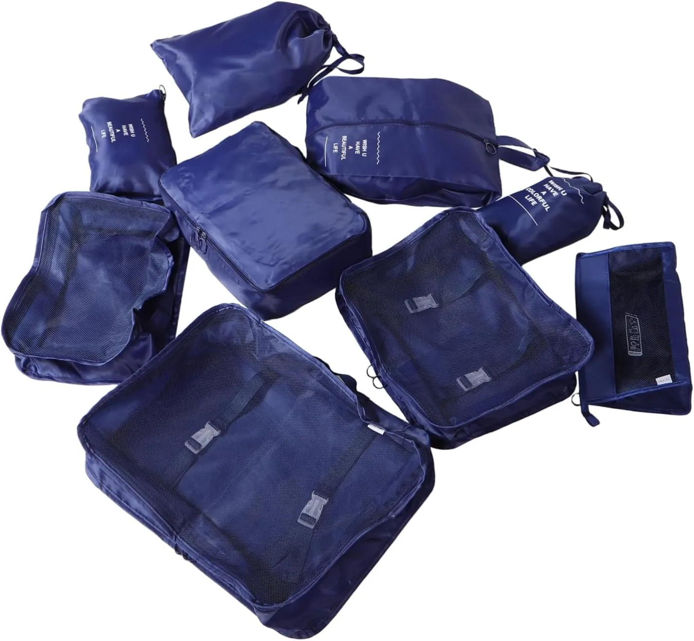 LIFKOME 1 Set Travel Bag Organizer Luggage Packing Bag Packing Cubes Underwear Organizing Luggage Space Saver