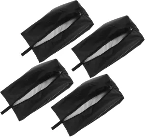 LIFKOME Travel Essentials 4pcs Waterproof Storage Bag Packing Cubes Luggage Organizer Garment Bag for Men's Clothing