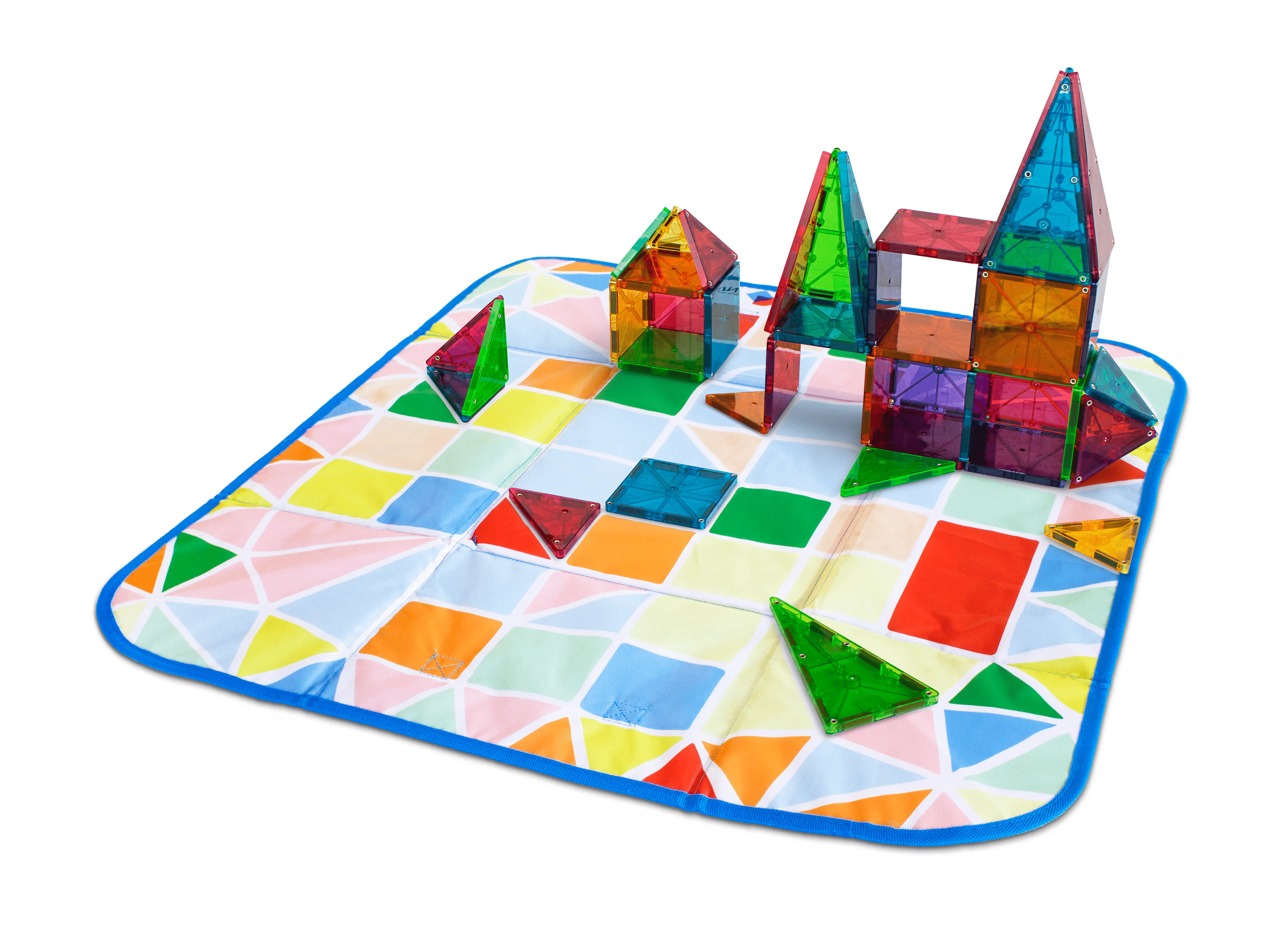 Magna-Tiles® Storage Bin & Interactive Play-mat