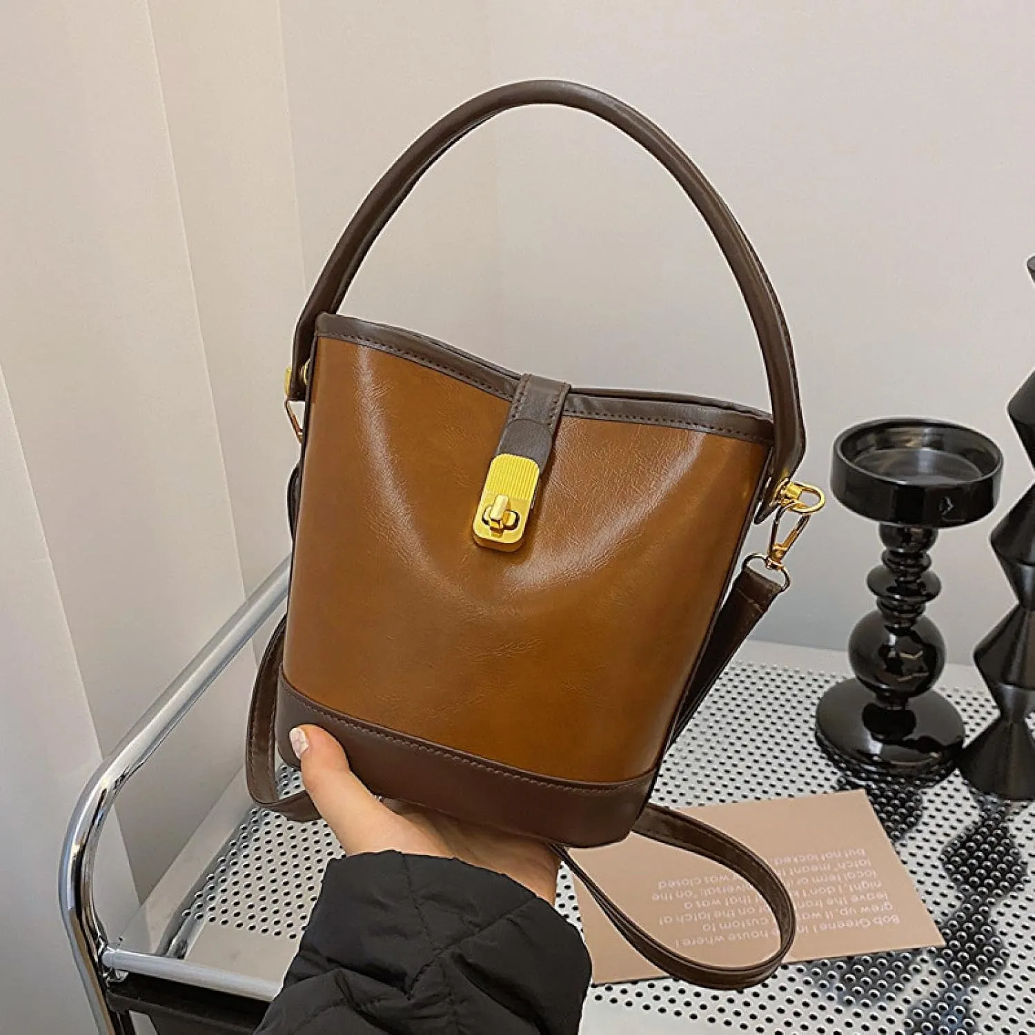 Shoulder Crossbody Bucket Handbags,