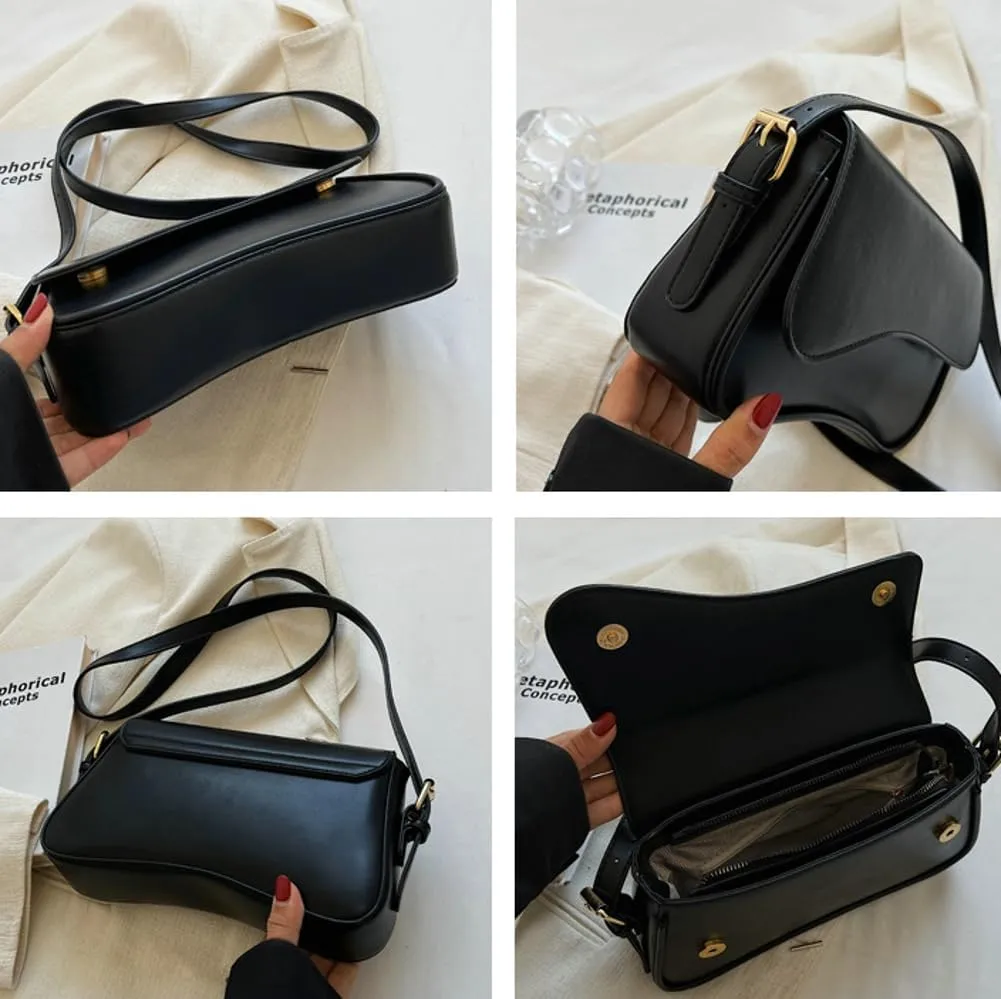 Small Shoulder Bags for Women Vegan Leather Crossbody Purses Handbag Clutch Hobo Bags