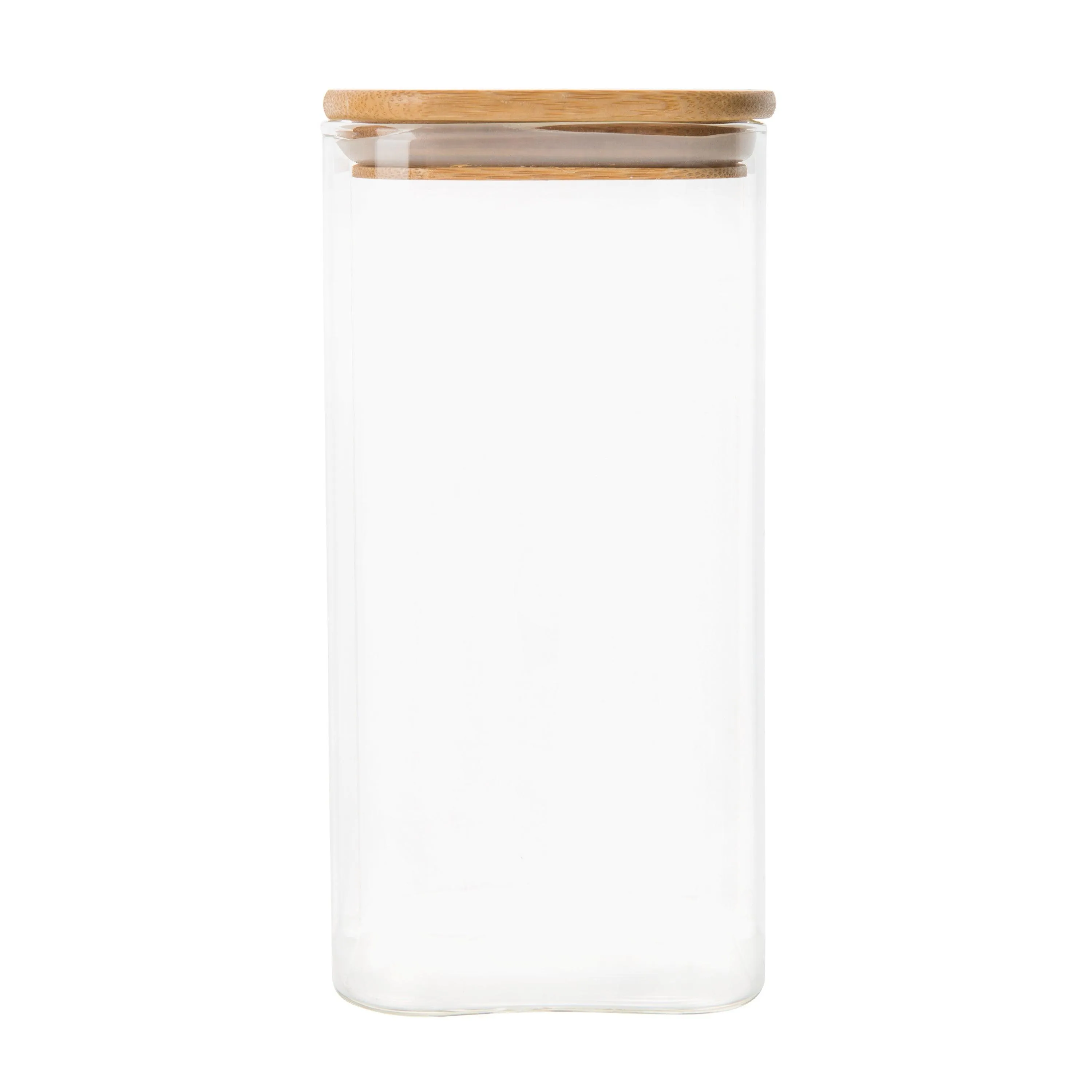 Square Bamboo Glass Pantry Pack