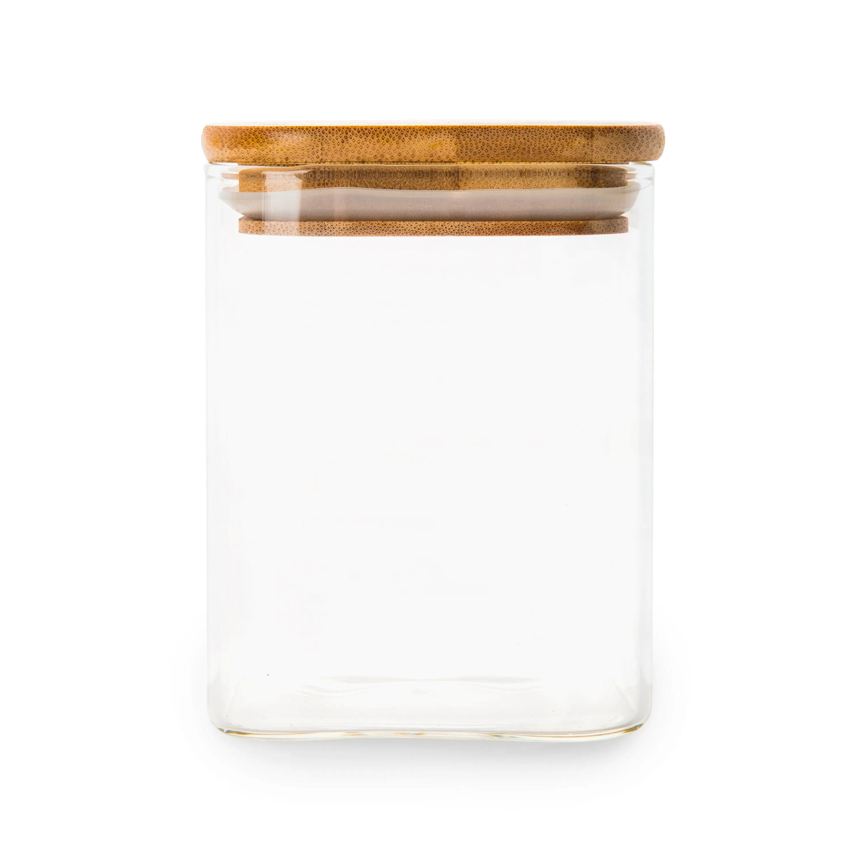 Square Bamboo Glass Pantry Pack