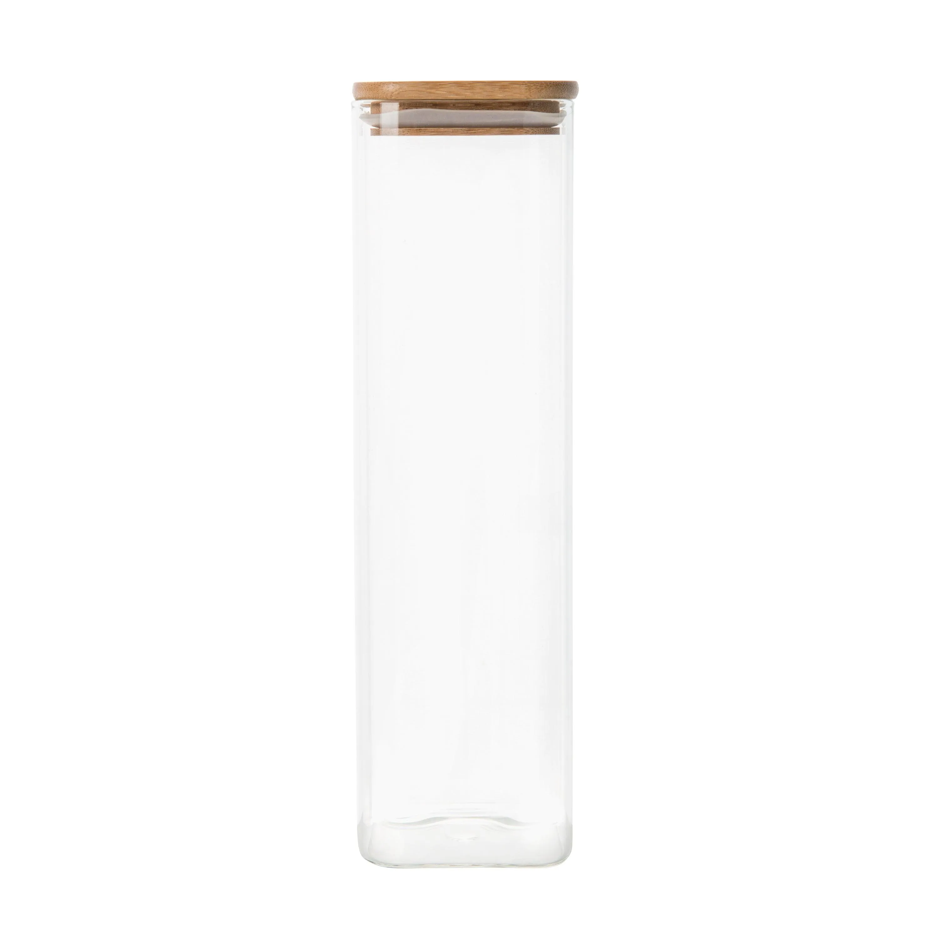Square Bamboo Glass Pantry Pack