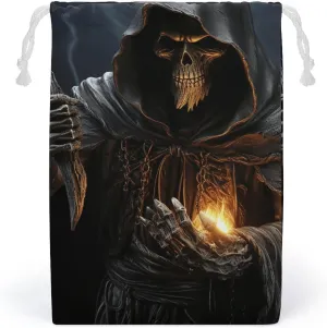 Storage Bags Makeup Bag Toy Bag Reusable Bags Toiletry Grim Reaper Printed Organizer Multi Purpose Foldable Ditty Bag Travel Pouch