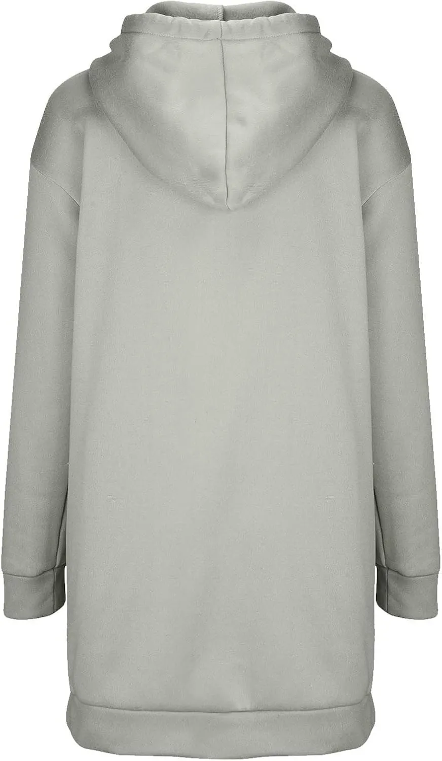The Warmy Oversized Hoodie Dress for Women Casual Pullover Sweatshirt Long Sleeve with Kangaroo Pocket