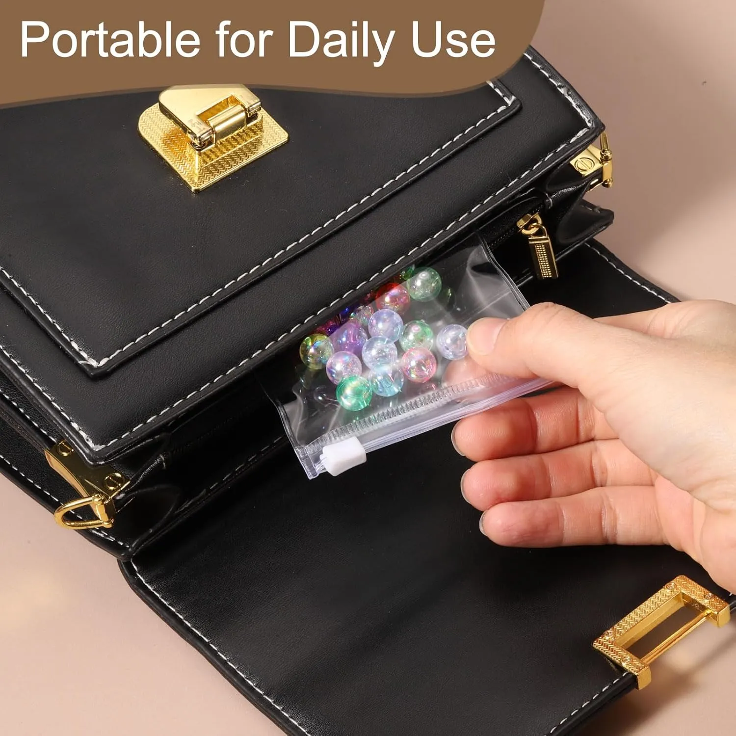 uxcell 10pcs PVC Jewelry Bags, 9.8 x 7.9 Inch Self Seal Jewelry Pouches Clear Zipper Bag Transparent Plastic Lock Bag for Necklace Ring Earring Bracelet Storage Sales Packaging