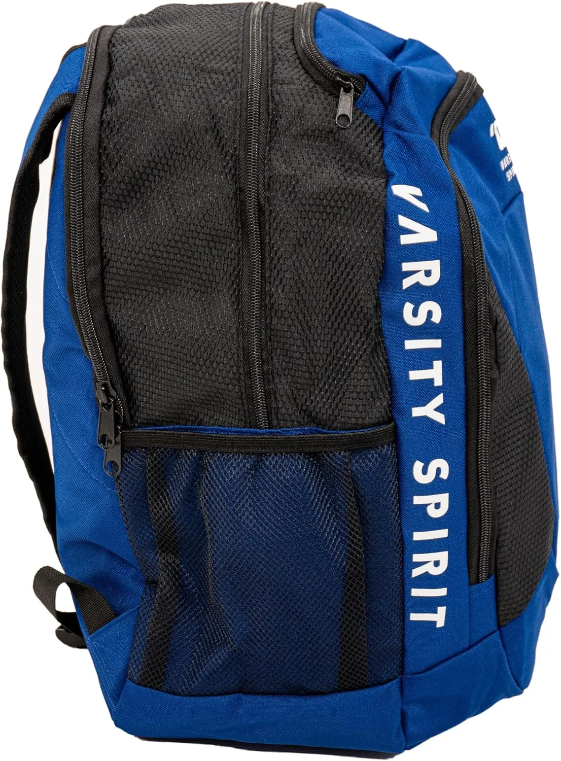 Varsity Spirit Cheer Backpack for Cheerleaders and Athletes - Durable, Spacious with Extra Pockets for Uniforms, Dance Gear & Gym Essentials - Versatile Cheerleading Bag for Practice & Travel - Blue