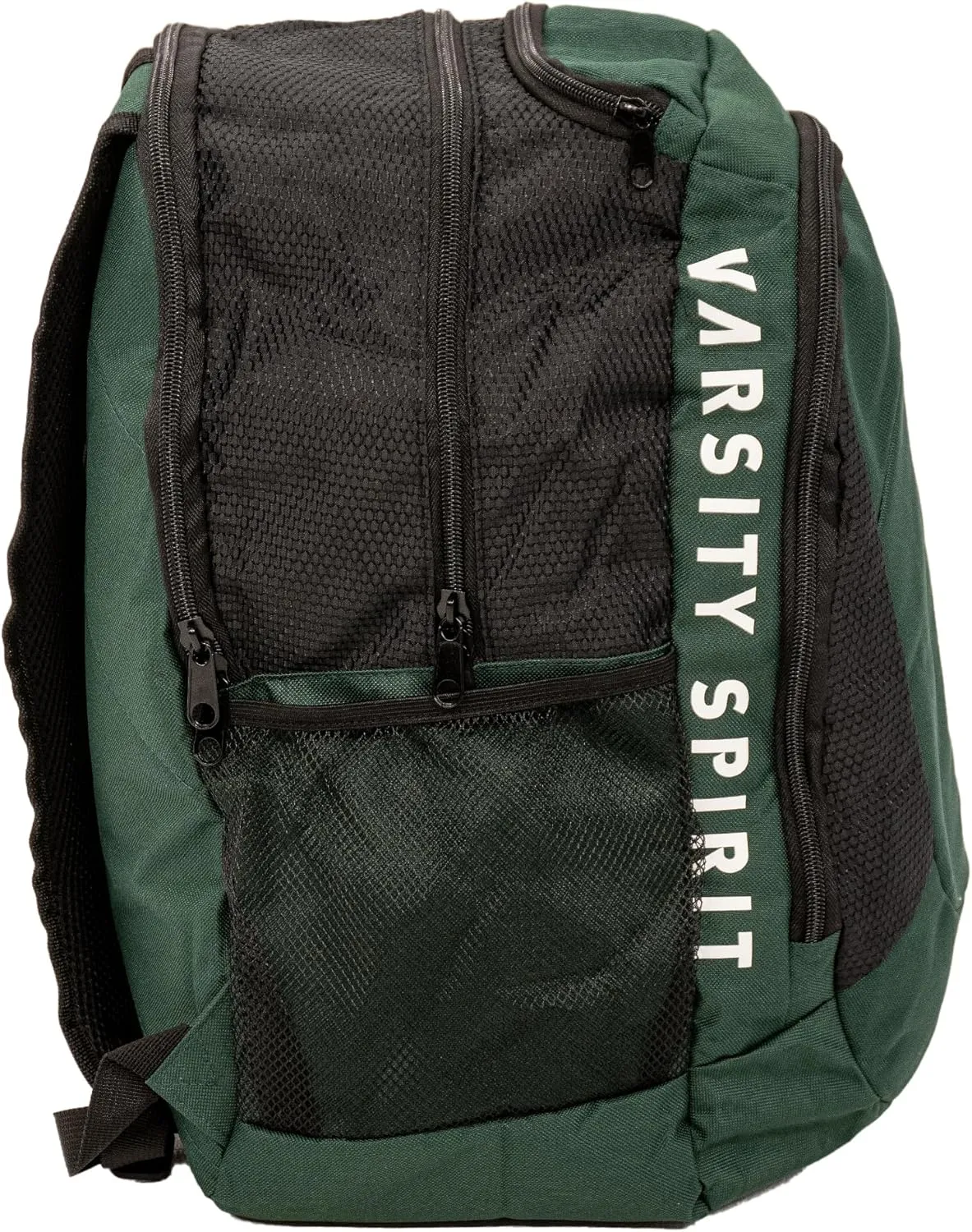 Varsity Spirit Cheer Backpack for Cheerleaders and Athletes - Durable, Spacious with Extra Pockets for Uniforms, Dance Gear & Gym Essentials - Versatile Cheerleading Bag for Practice & Travel - Green