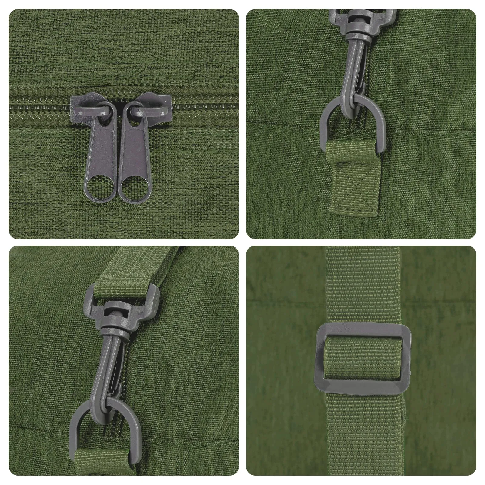 WANDF Denim Luggage Bag For Travel