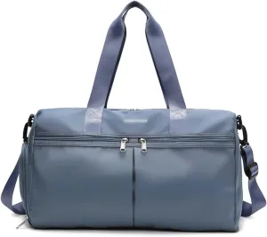 Weekender Bags for Women, Duffel Bag, Carry on Bag for Travel, Men Gym Bag, Garment Bag for Travel, Garment Bag for Workout, Business & Overnight Trips(Blue)