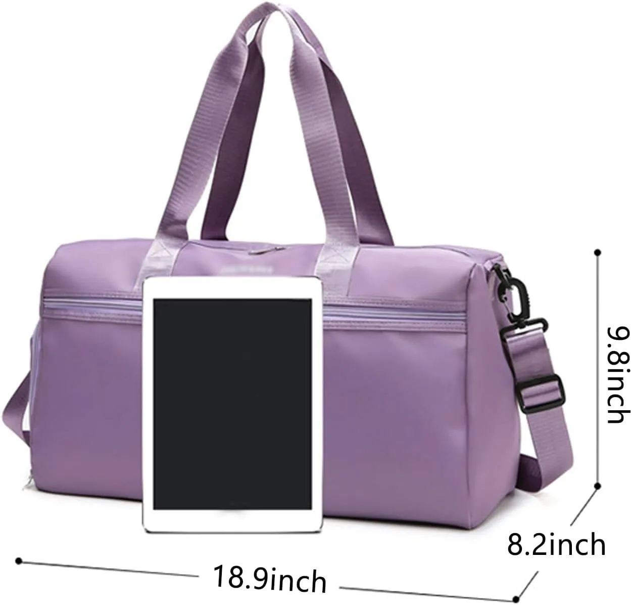 Weekender Bags for Women, Duffel Bag, Carry on Bag for Travel, Men Gym Bag, Garment Bag for Travel, Garment Bag for Workout, Business & Overnight Trips(Blue)