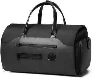 Weekender Travel Bag 20in Garment Bags for Travel,Carry On Suit Bags for Men,Garment Bag with Shoe Compartment Sport Gym Bag(B)