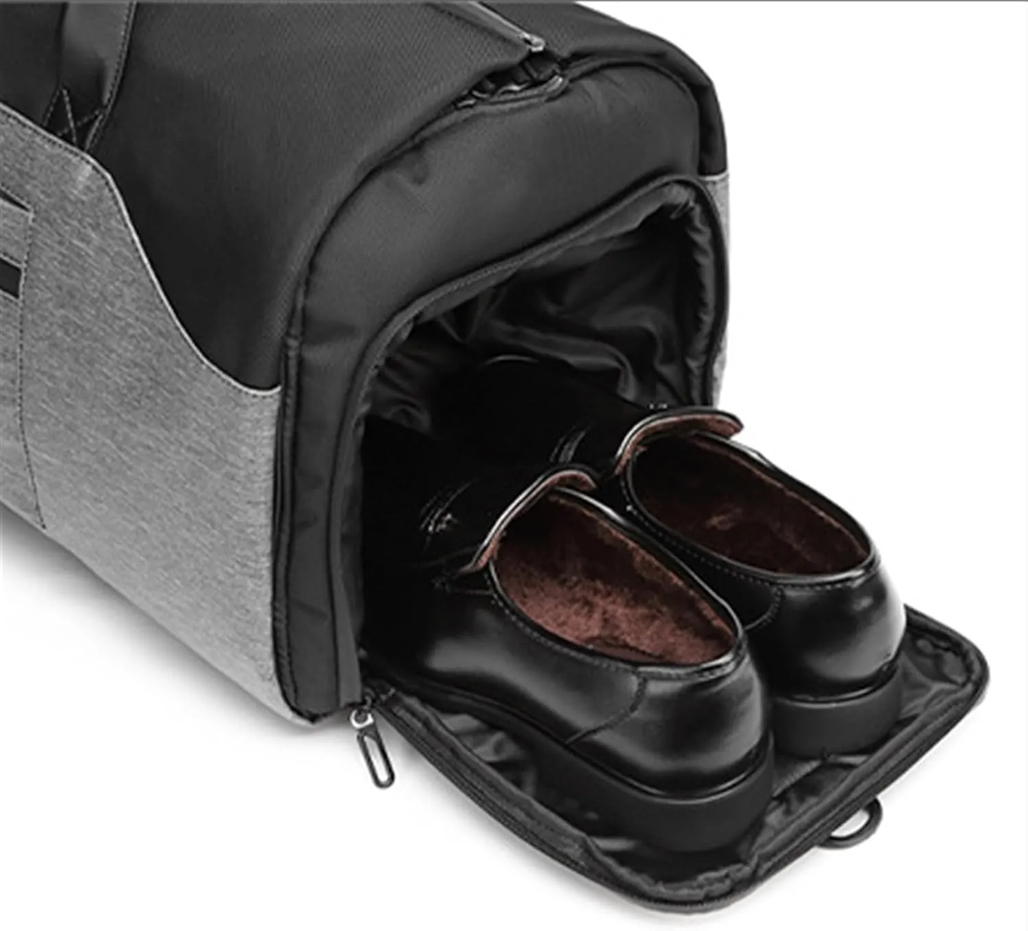 Weekender Travel Bag 20in Garment Bags for Travel,Carry On Suit Bags for Men,Garment Bag with Shoe Compartment Sport Gym Bag(B)