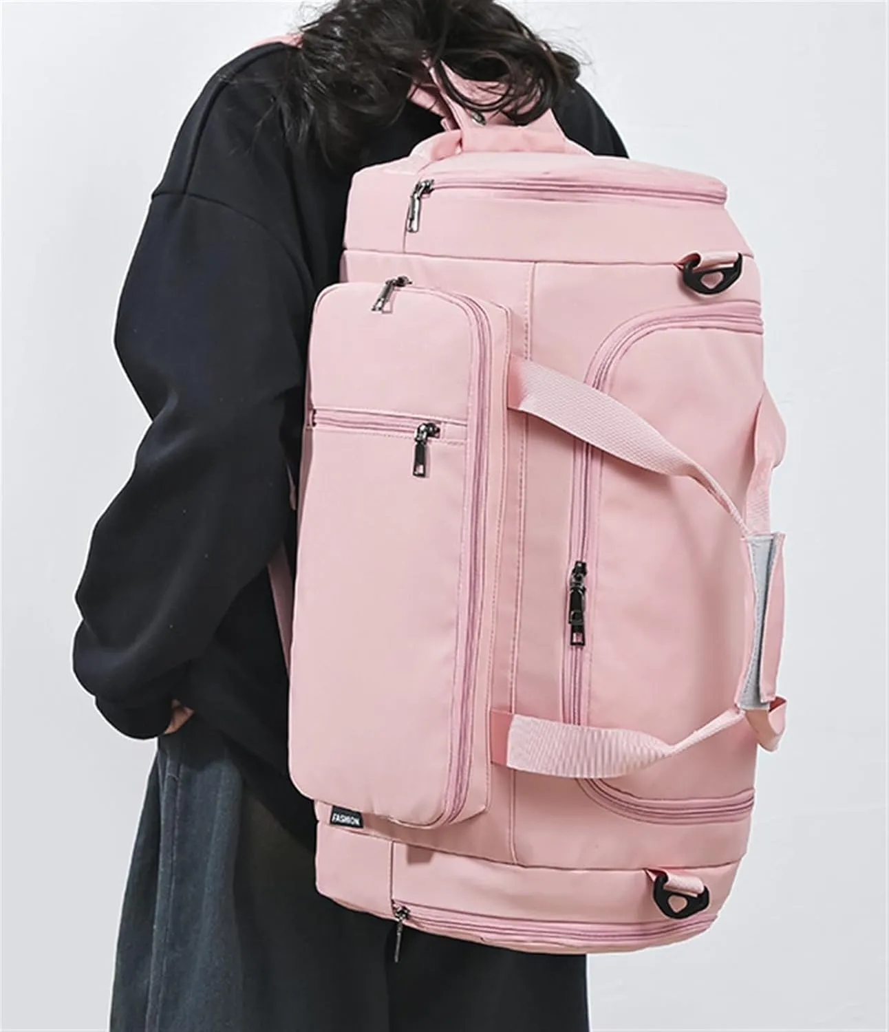 Weekender Travel Bag 20in Oxford Cloth Travel Garment Bag,Carry On Garment Duffel Bag for Women Sports Bag Sport Gym Bag(G)