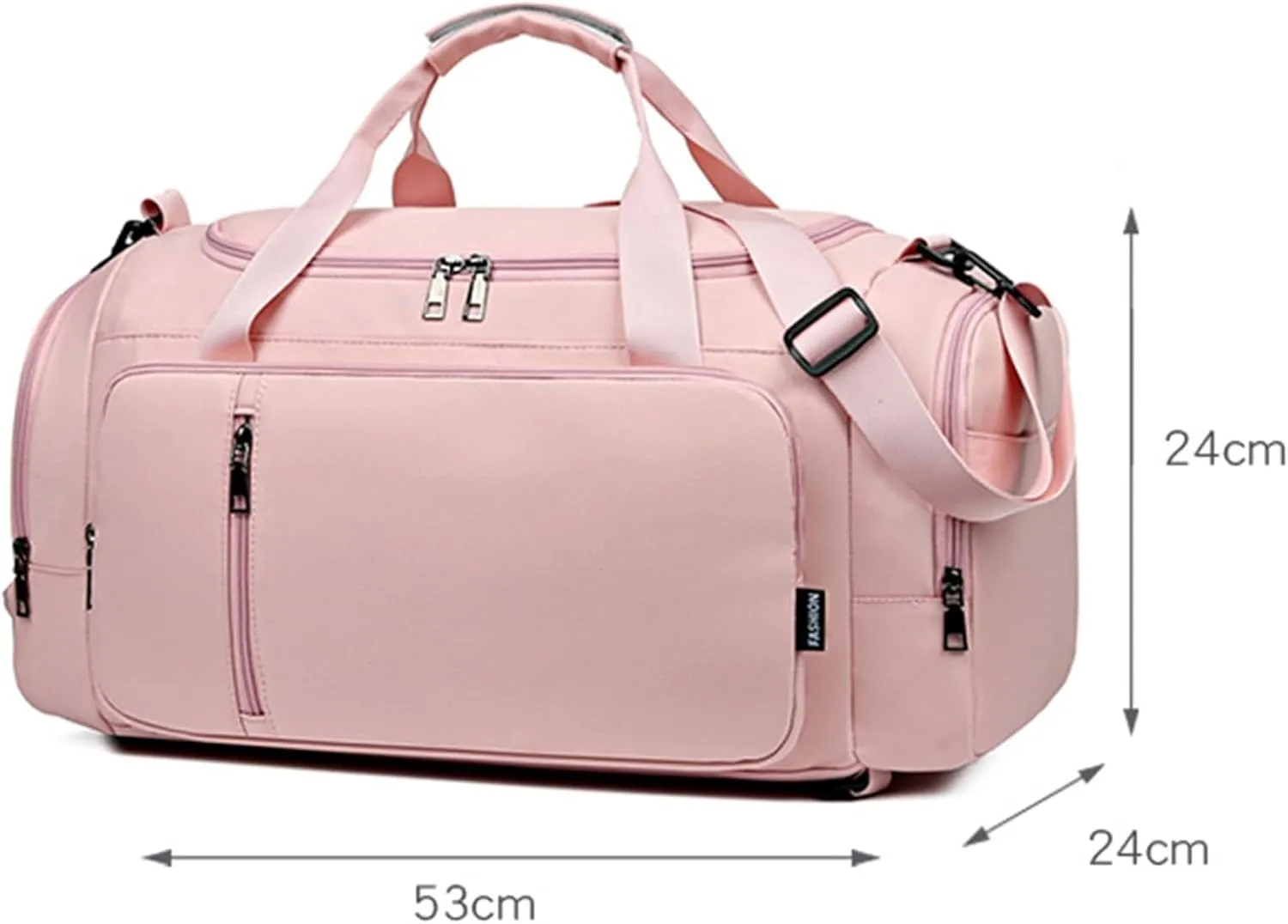 Weekender Travel Bag 20in Oxford Cloth Travel Garment Bag,Carry On Garment Duffel Bag for Women Sports Bag Sport Gym Bag(G)