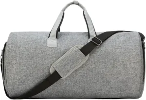 Weekender Travel Bag Carry On Garment Duffel Bag for Men Women 2 in 1 Hanging Suitcase Suit Business Travel Bags Sport Gym Bag(B)