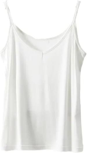 Women's Backless V-Neck Sleeveless Loose Camisole