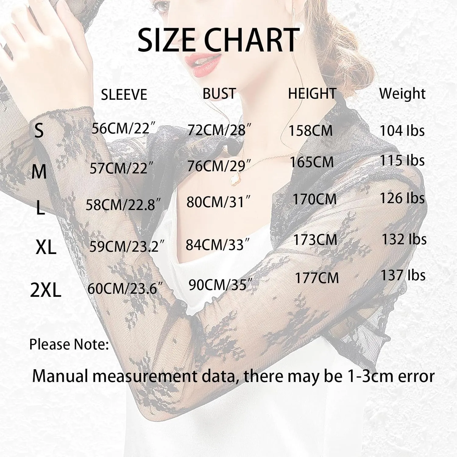 Women's Lace Shrug Sheer Mesh Cropped Cardigan Bolero Long Sleeve Open Front Shawl Crop Dress Cover Top